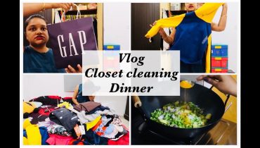 DAILY kuwait VLOG || CLEANING MY CLOSET + TIPS FOR WOOLEN CLOTHES || DINNER (FRENCH BEANS RECIPE)