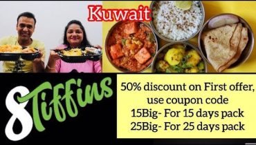 8 Tiffins Online food Delivery App Kuwait | Kuwait Tiffins Service | No Extra Delivery Charges