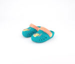 Baby Slip On Sandal Blue/Orange