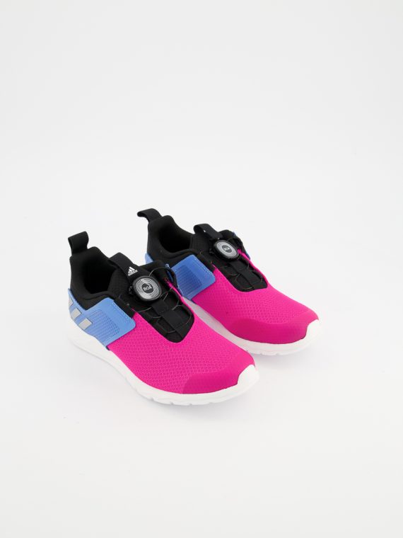 Kids Girls RapidaFlex BOA Shoes Pink/Blue/White