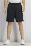 Mens Space-Dye Knit Shorts Charcoal Heather