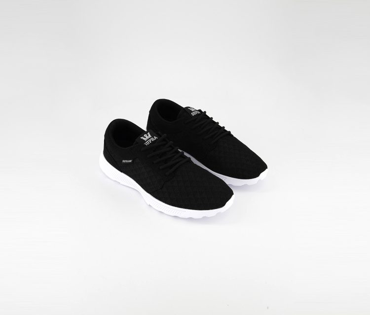 Mens Standard Hammer Run Shoes Black/Grey/White