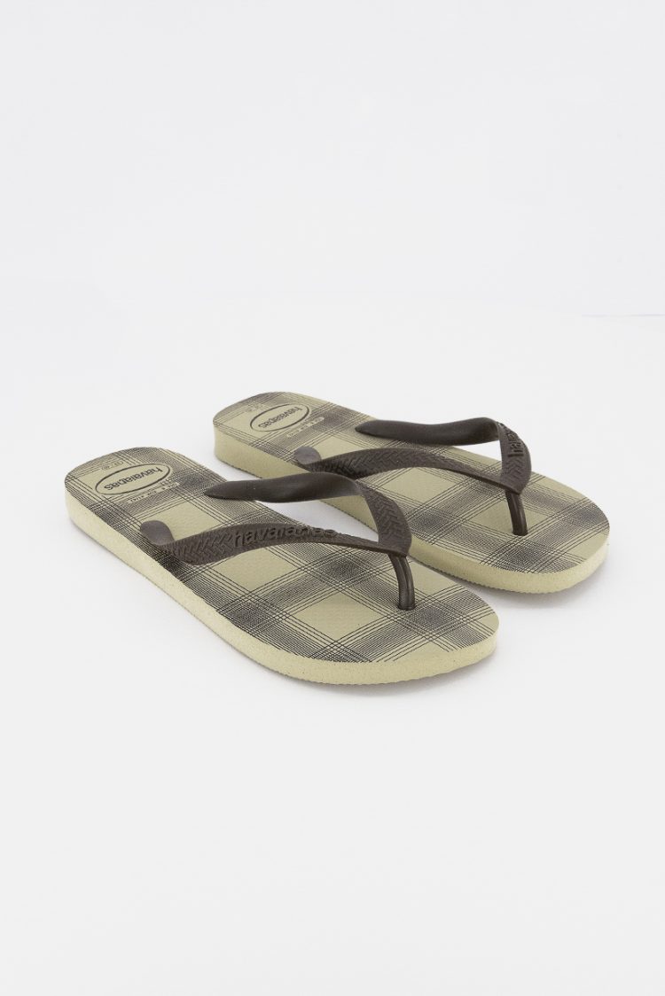 Mens Top Basic Slippers Sand Grey