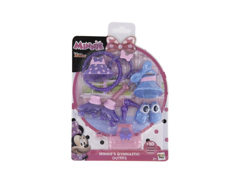 Minnies Gymnastic Outfit Purple/Blue/Pink