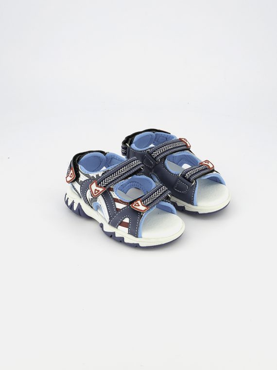 Toddler Boys Velcro Open-Toe Sandals Blue