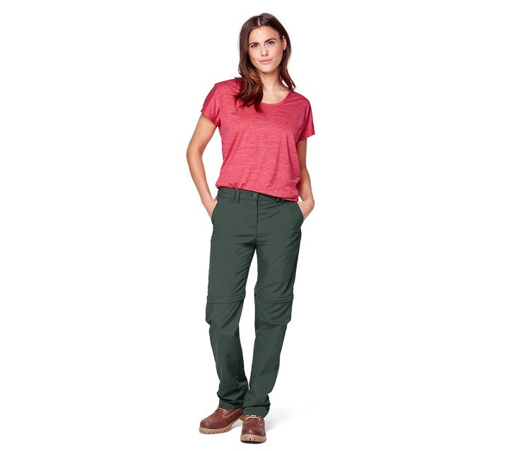 Womens 2 in 1 Pants Olive