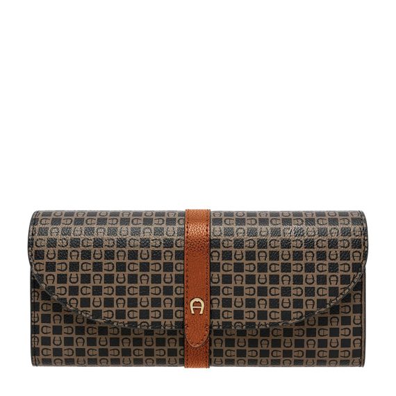 Buy Adria cognac brown bill and card case Etienne Aigner Now at Special Price in KuwaitMegaDeals.com Adria cognac brown bill and card case Etienne Aigner