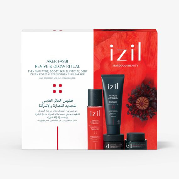 Buy Aker Fassi Revive & Glow Ritual – <p>Boost radiance, gently exfoliate, and revive tired, lacklustre skin with this 4-step Aker Fassi-powered ritual for a covetable rosy glow and smoother texture.</p> Now at Special Price in KuwaitMegaDeals.com Aker Fassi Revive & Glow Ritual Sets
