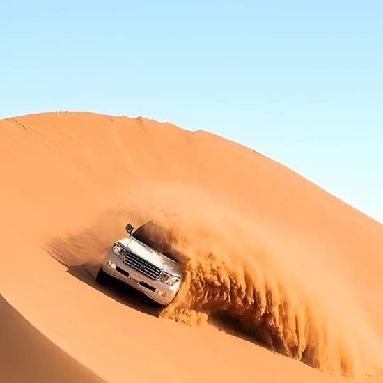 Doha Half Day Desert Safari with Camel Ride and Sand Boarding at National Museum metro station