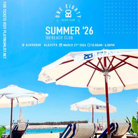 180 Beach Club in Khobar Nightlife