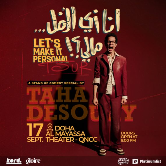 Taha Desouky - Stand Up Comedy Show in Doha Comedy Events